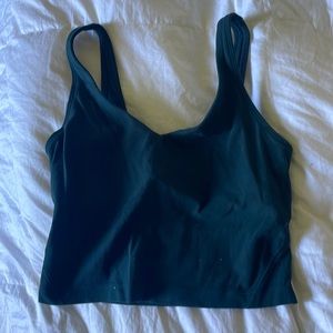 Lululemon Align Tank Submarine Dark Blue Green Size 2